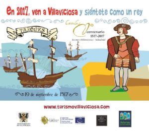 Actuación en el V Centenario del Primer Desembarco de Carlos V en Tazones, Asturias.